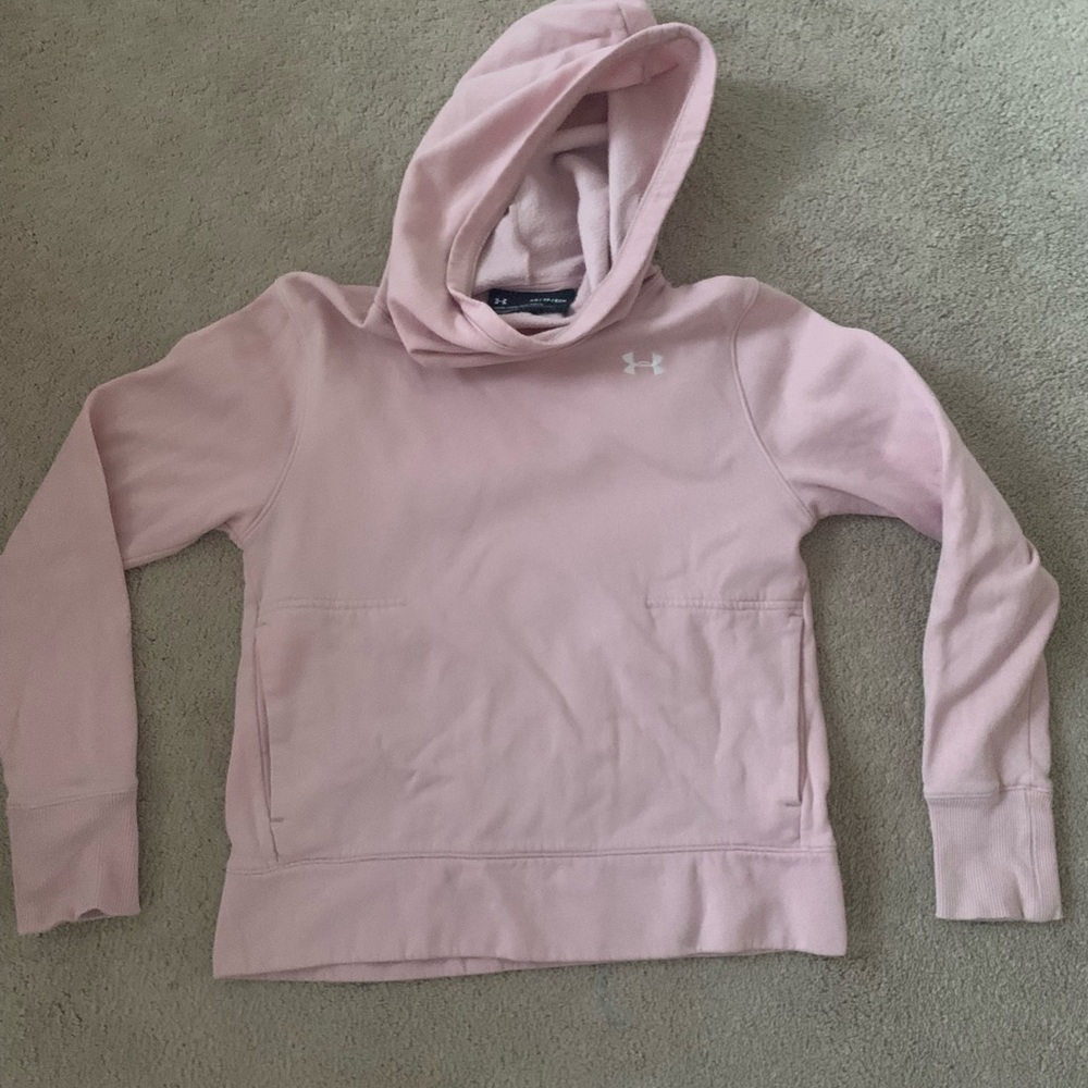 Women’s XS Under Armour, Light Pink Sweatshirt